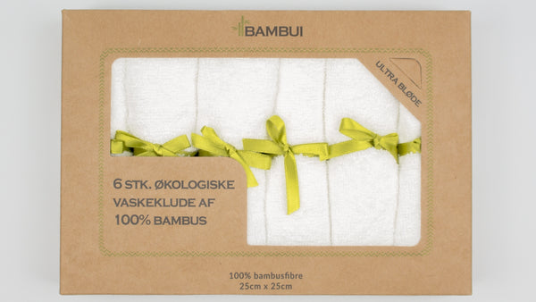 Sådan kan du bruge bambus vaskeklude - Bambui