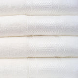 1 stk. Bambui Bambus håndklæde – Creme hvid - 70x140cm - Bambui